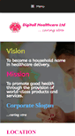 Mobile Screenshot of digitallhealthcareltd.com